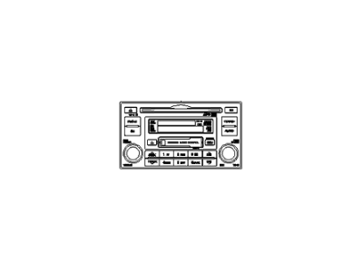 Kia 961501D1203W Audio Assembly
