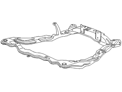 Hyundai Sonata Rear Crossmember Subframe Bar – 2006-2010 2.4L 4-Door (Remanufactured)