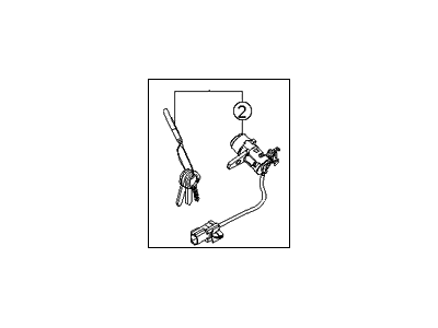 Kia Spectra Door Lock Actuator - 819802FC00