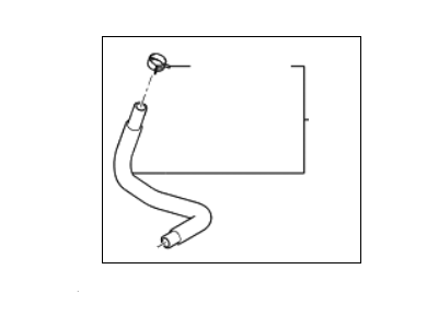 2010 Kia Borrego Crankcase Breather Hose - 267203C560