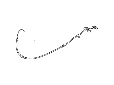 Kia Optima Parking Brake Cable - 597504C000