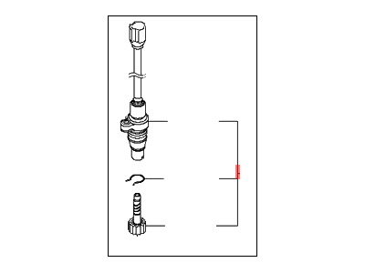 Kia Vehicle Speed Sensor - 4363024300