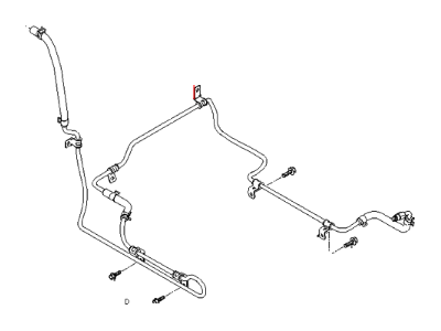 2008 Kia Sorento Power Steering Hose - 575803E100