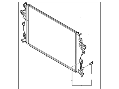 Kia Radiator - 25310G2000