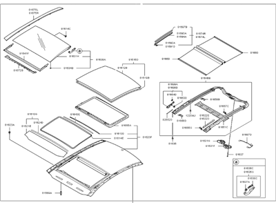 Kia Optima Sunroof - 816004C00087