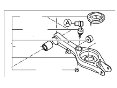 Kia 552203Q150 Arm Complete-Rear