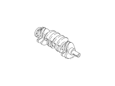 Kia 231112G030 CRANKSHAFT