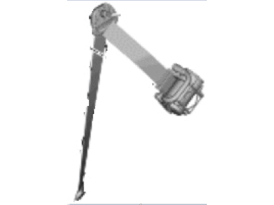 Kia 89870P1500GYT S/BELT ASSY-FR LH