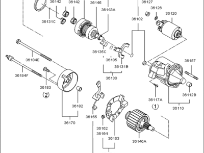 Kia 361003E020