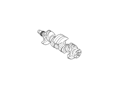 2020 Kia Optima Hybrid Crankshaft - 231102E210