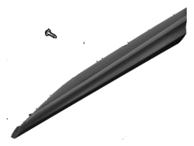 Kia 87722P1000BKL GARNISH ASSY-FR DR S