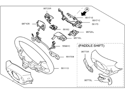 2014 Kia Optima Steering Wheel - 561002TYC3CRA