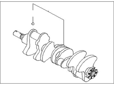 Kia Amanti Crankshaft - 622R63CA00