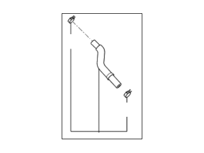 2008 Kia Borrego Crankcase Breather Hose - 267203F300