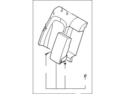 2011 Kia Optima Armrest - 899002T520AN4