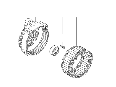 2014 Kia Optima Alternator Case Kit - 3733025700