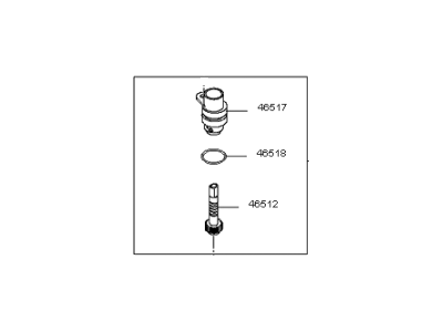 Kia 4651039800 Vehicle Speed Sensor