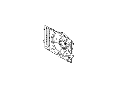 2008 Kia Sportage Fan Shroud - 253501F002