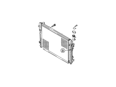 Kia 253102E401 Radiator Assembly