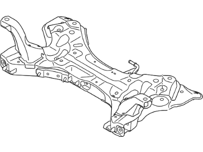 Kia 624004C100 CROSSMEMBER Complete-Front