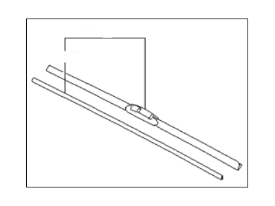 2012 Kia Optima Hybrid Windshield Wiper - 983502T050