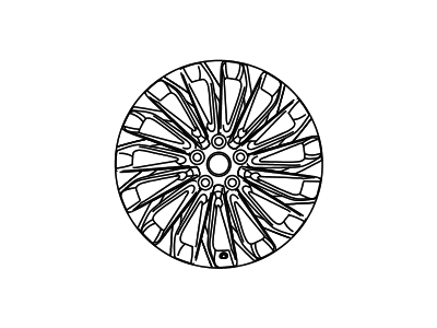 2016 Kia K900 Spare Wheel - 529103T670