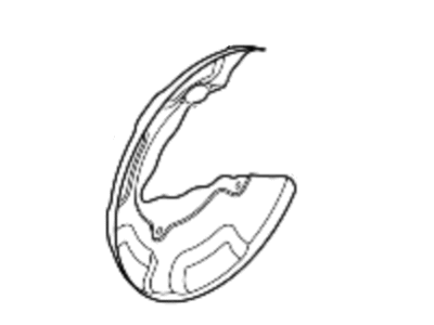 Kia Niro Brake Backing Plate - 58243BY400