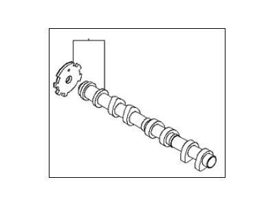 Kia Sedona Camshaft - 241003C205