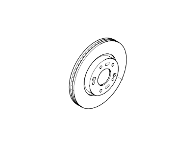 Kia Brake Disc - 51712F6200