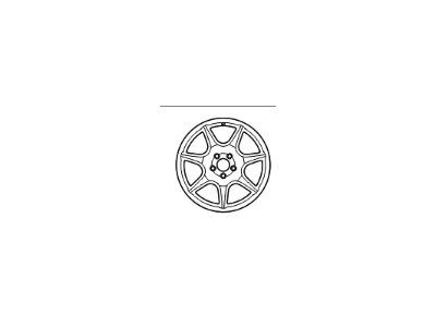 2016 Kia K900 Spare Wheel - 529103T800