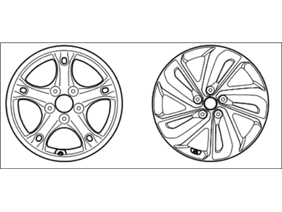 Kia 52910G5200 Wheel Assembly-Aluminum