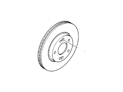 2019 Kia Soul EV Brake Disc - 51712E4000