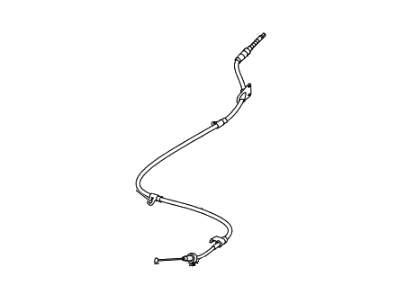 Kia Sportage Parking Brake Cable - 597703W600