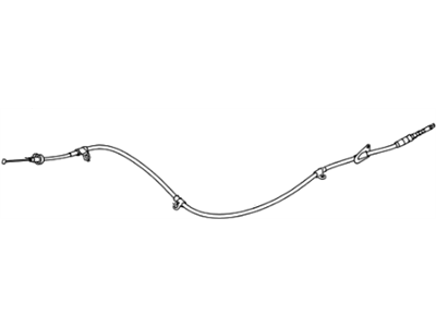 Kia Sportage Parking Brake Cable - 597603W600