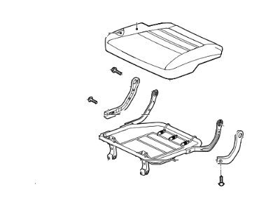 Kia 89100C6520CC8 Cushion Assembly-3RD Seat