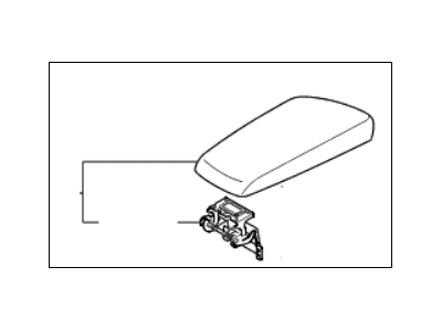 2014 Kia Optima Armrest - 846602T100FAA