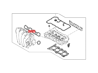 Kia 209202EU02 Gasket Kit-Engine Ov