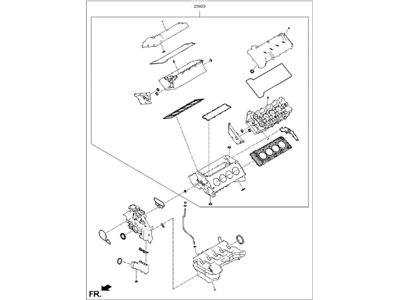 Kia K900 Cylinder Head Gasket - 209103FU00