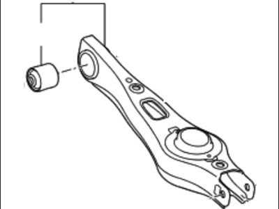 Kia 552102J050 Arm Complete-Rear Lower