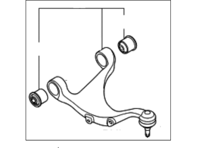 2008 Kia Borrego Control Arm - 552402J100