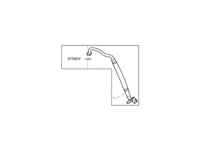 Kia 97764E4500 Suction Pipe