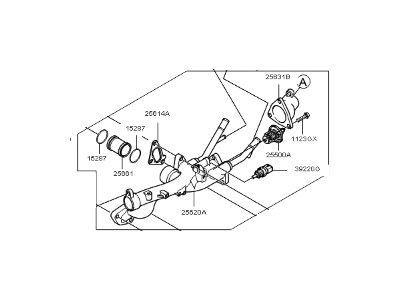 Kia 256003C501