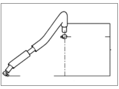 2006 Kia Rondo PCV Hose - 267203E300