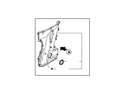 Kia Forte Timing Cover - 213502G003