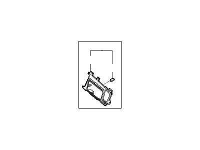 Kia 847402T120CA Panel Assembly-Center Facia