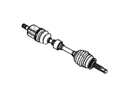 2005 Kia Sportage Axle Shaft - 495011F410