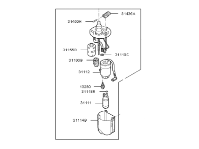 Kia 31120B2550