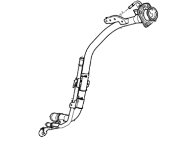 Kia 31040G5500 Filler Neck & Hose Assembly