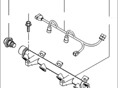 Kia 3534026940 Pipe Assembly-Delivery