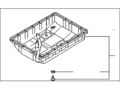 Kia 452804C000 Pan Assembly-Oil